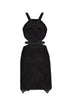 Mini Dress With Back Decollete